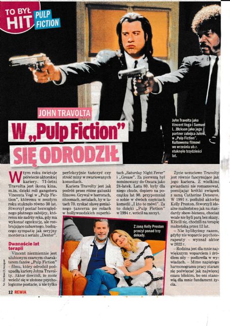 John Travolta - Rewia Magazine Pictorial [Poland] (12 March 2025)