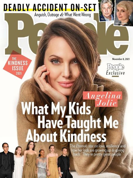 Angelina Jolie - People Magazine Cover [United States] (8 November 2021)