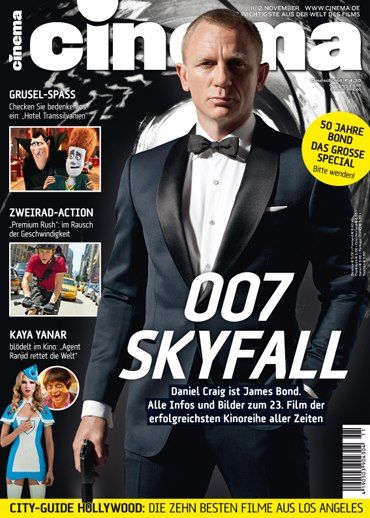 Daniel Craig - Cinema Magazine Cover [Germany] (November 2012)