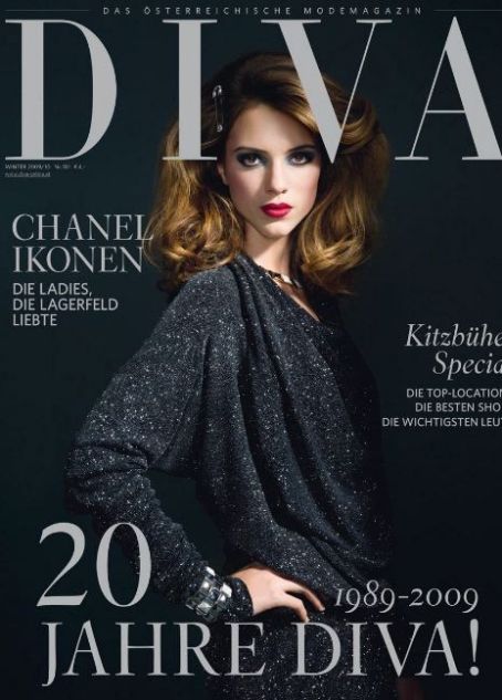 Sarah Diva Magazine September 2009 Cover Photo - Austria