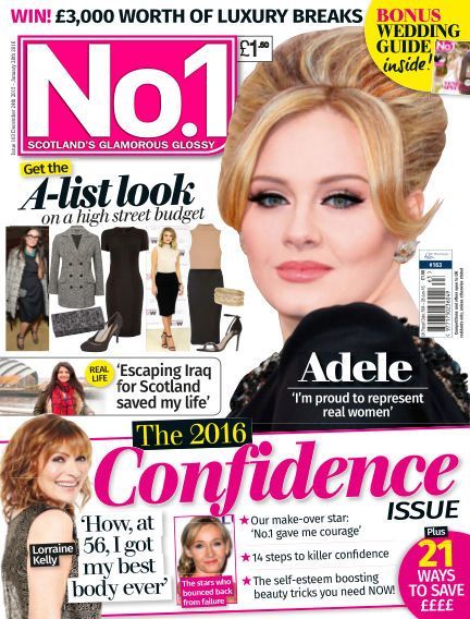 Adele - No.1 Magazine Cover [United Kingdom] (24 December 2015)