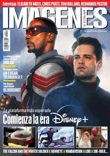 Anthony Mackie - Imagenes De Actualidad Magazine Cover [Spain] (March 2020)