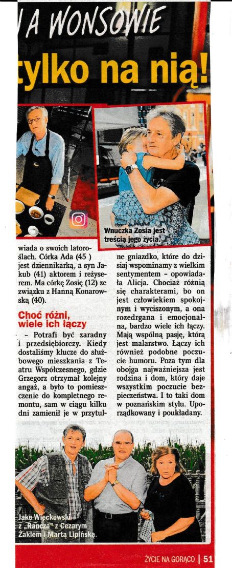 Grzegorz Wons - Zycie na goraco Magazine Pictorial [Poland] (9 January 2025)