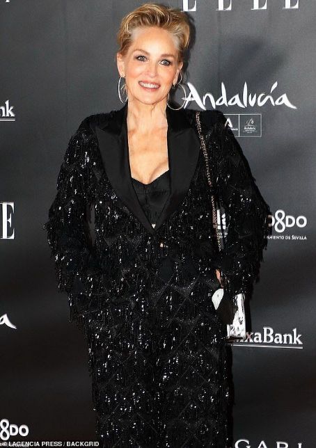 Sharon Stone leads the stars as she joins Rita Ora and Barbara Palvin at ELLE Style Awards gala in Seville