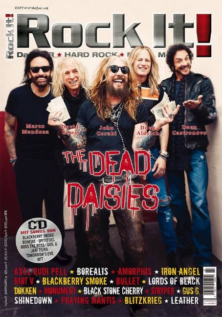 The Dead Daisies - Rock It Magazine Cover [Germany] (May 2018)