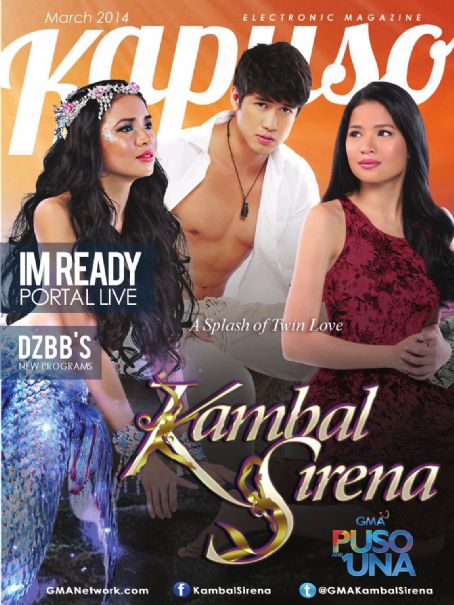 Aljur Abrenica, Louise de los Reyes - Kapuso Magazine Cover [Philippines] (March 2014)