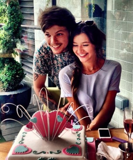 Louis Tomlinson and Eleanor Calder