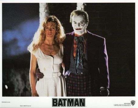 Kim Basinger and Jack Nicholson in Batman (1989)