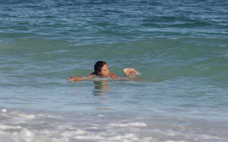 Michelle Rodriguez – In a bikini in Tulum