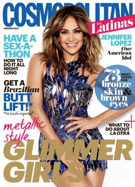 Jennifer Lopez Cosmopolitan For Latinas Magazine December 2013 Cover