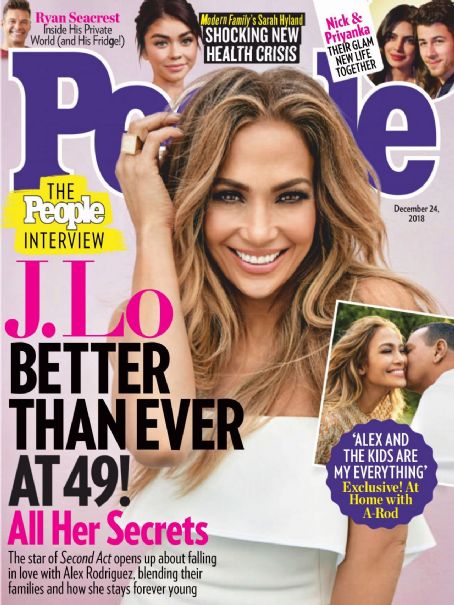 Jennifer Lopez - People Magazine Cover [United States] (24 December 2018)