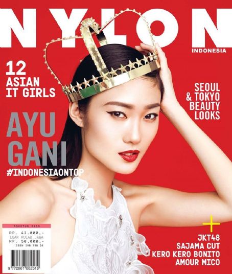 Ayu Gani, Nylon Magazine August 2015 Cover Photo - Indonesia