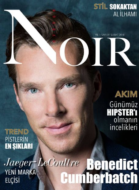 Benedict Cumberbatch - Noir Magazine Cover [Turkey] (February 2018)