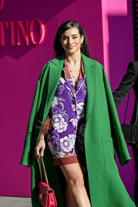 Camelia Jordana – Valentino Womenswear show during the Paris Fashion