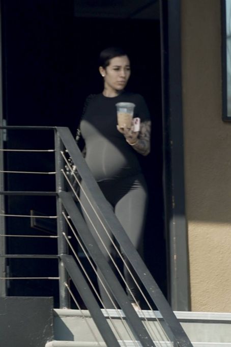 Bhad Bhabie – Shows her baby bump during a casual Los Angeles outing