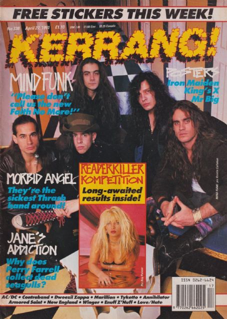 Mind Funk, John Monte, Pat Dubar, Louis Svitek, Reed St. Mark, Kerrang ...