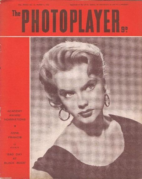 Anne Francis Magazine Cover Photos - List of magazine covers featuring ...