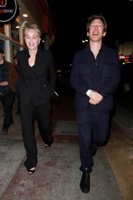 Sharon Stone – Is Seen Leaving The Licorice Pizza After-party With A 