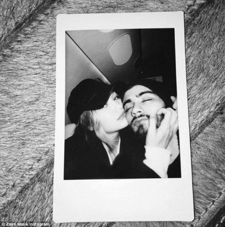 Zayn Malik cosies up to girlfriend Gigi Hadid in their first Instagram snap as a couple... as ex-fiancée Perrie Edwards moves on with model Leon King