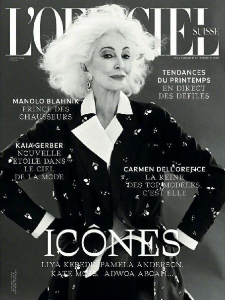 Carmen Dell'Orefice Magazine Cover Photos - List of magazine covers ...