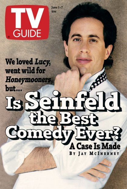 Jerry Seinfeld Seinfeld Tv Guide Magazine 01 June 1996 Cover Photo United States 0052