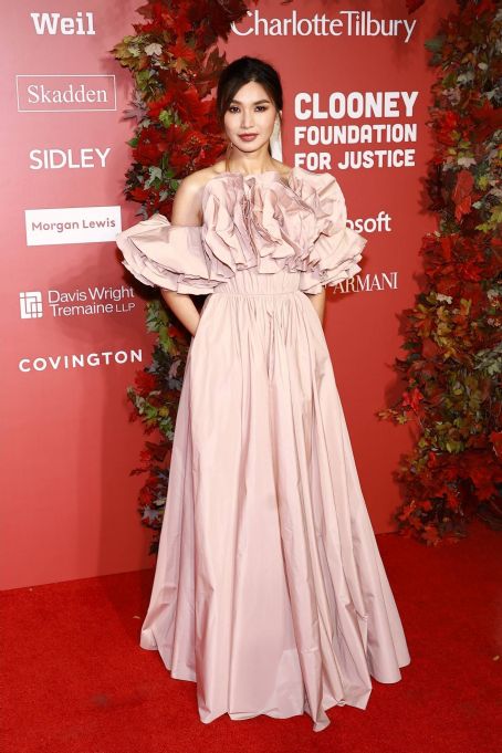 Gemma Chan – Clooney Foundation For Justice Inaugural Albie Awards at New York Public Library