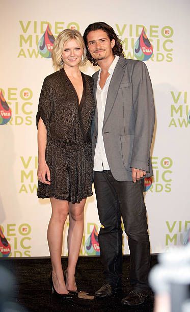 Kirsten Dunst and Orlando Bloom -The 2005 MTV Video Music Awards