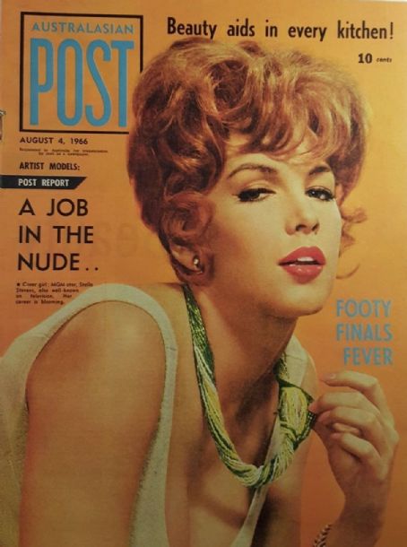 Stella Stevens, Australasian Post Magazine 04 August 1966 Cover Photo ...