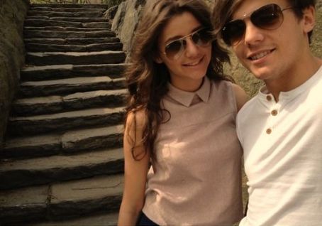 Louis Tomlinson and Eleanor Calder