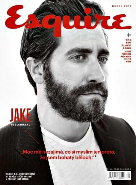Jake Gyllenhaal, Esquire Magazine April 2017 Cover Photo - Czech Republic