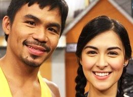 Manny Pacquiao and Marian Rivera
