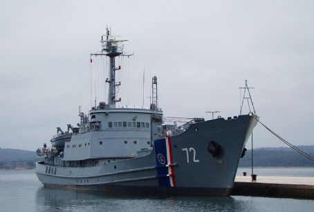 Croatian training ship Andrija Mohorovičić