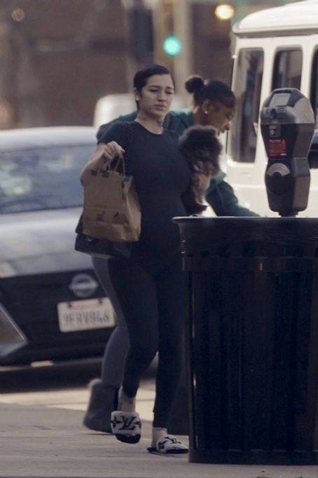 Bhad Bhabie – Shows her baby bump during a casual Los Angeles outing