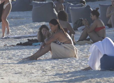 Michelle Rodriguez – In a bikini in Tulum