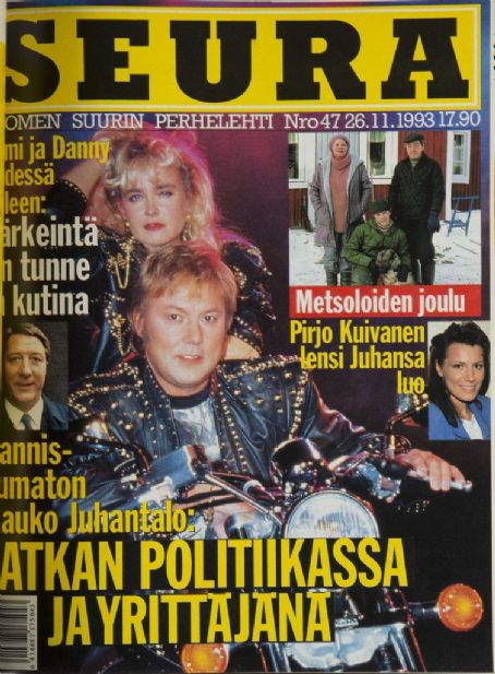 Danny, Armi Aavikko, Danny Ja Armi, Seura Magazine 26 November 1993 