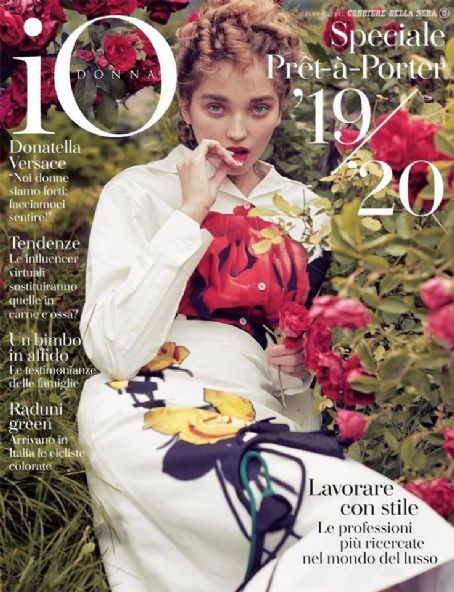 Io Donna Magazine 14 September 2019 Cover Photo - Italy