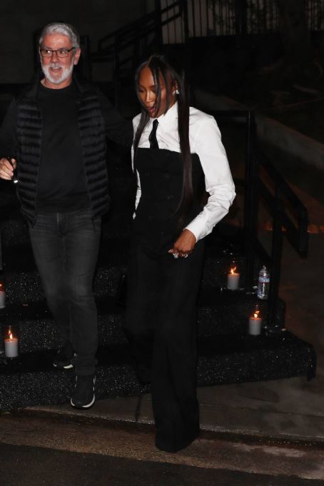 Naomi Campbell – Seen after celebrating Jimmy Iovine’s 70th birthday bash in LA