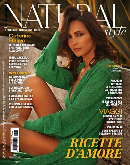 Caterina Balivo - Natural Style Magazine Cover [Italy] (February 2023)