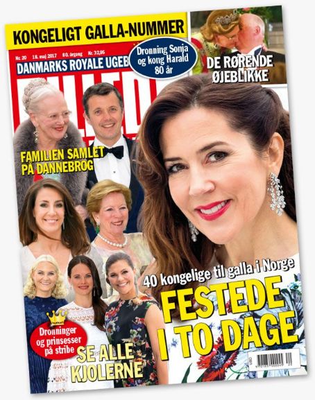 Kronprinsesse Mary, Billed Bladet Magazine 18 May 2017 Cover Photo ...