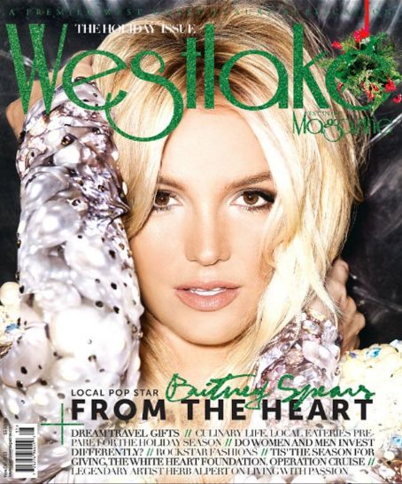 Britney Spears, Westlake Magazine December 2013 Cover Photo - United States