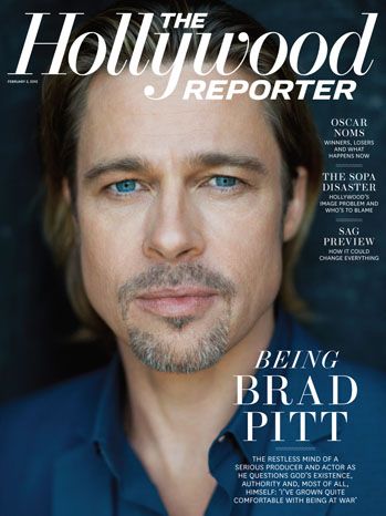 Oscar Nominee Brad Pitt On The Unmentionables: Marriage, Politics and Religion