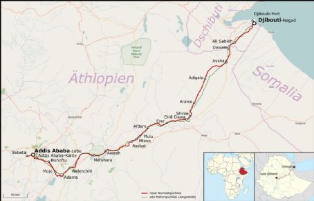 Railway stations in Ethiopia