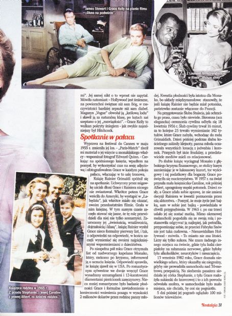 Grace Kelly - Nostalgia Magazine Pictorial [Poland] (June 2021)