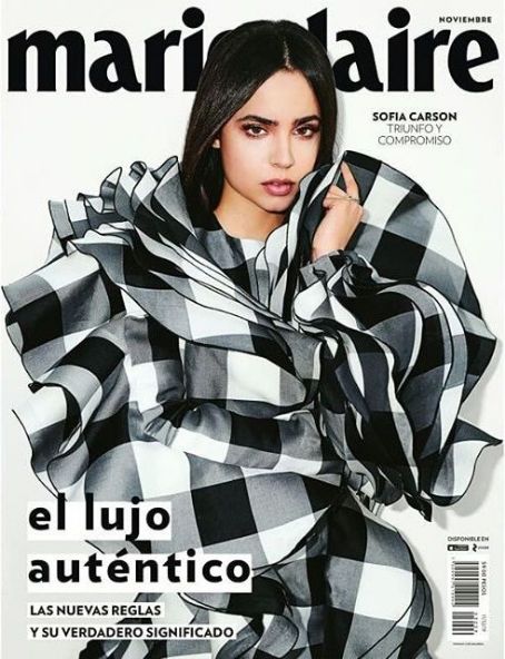 Sofia Carson - Marie Claire Magazine Cover [Mexico] (November 2019)