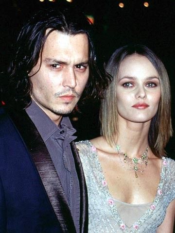 Johnny Depp and Vanessa Paradis