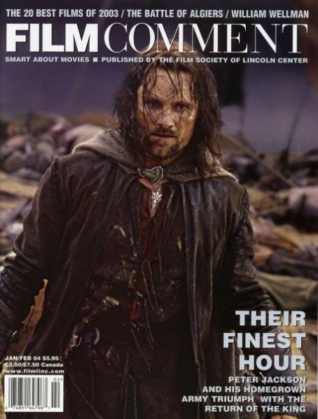 Viggo Mortensen - Film Comment Magazine [United States] (January 2004)