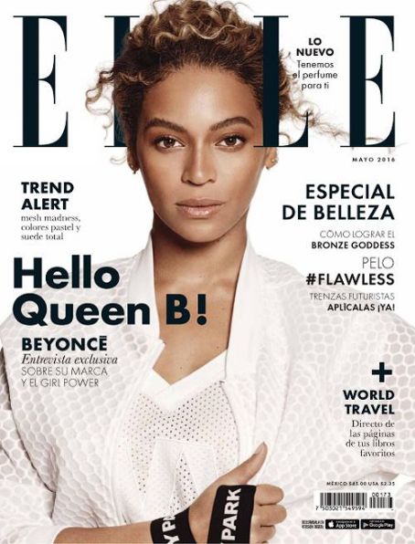 Beyoncé, Elle Magazine May 2016 Cover Photo - Mexico