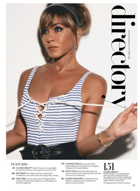 Jennifer Aniston – InStyle Magazine (October 2019) adds