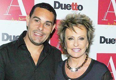 Ana Maria Braga and Marcelo Frisoni