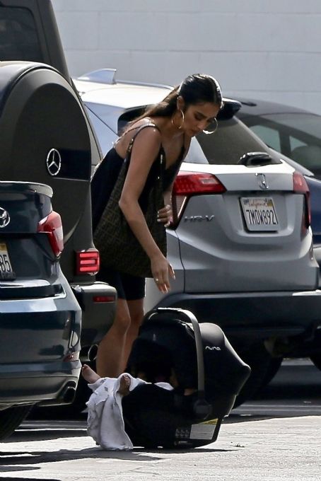 Shay Mitchell – Takes a trip to the doctor with her baby in Los Angeles